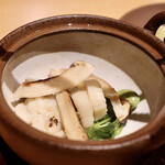 玄水 - 鱧と松茸の土瓶蒸し