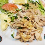 大養軒 - 蒸し鶏