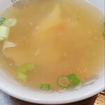 大養軒 - オムライスにはスープ付き