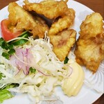 大養軒 - 豚の天ぷらハーフ