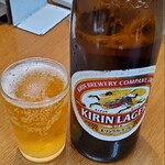 大養軒 - キリンラガー大瓶