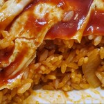 大養軒 - 具は豚肉と玉ねぎ・・・