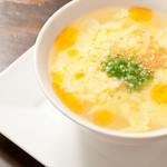 焼肉あさだ - たまごスープ