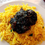 イラン・アラブ料理 アラジン - イエローライスにゴルメサブジがとっても合います