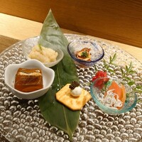 北新地 すし通 - 前菜プレート