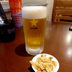 中国日隆園 - ビール 550円