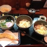 うどん三昧＋海老天1120円