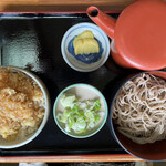 からまつ園  - えび天丼セット