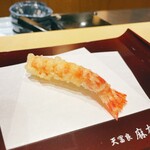 天冨良 麻布よこ田 - なんと美しい車海老…