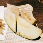 手打ちそば やっ古 - 水茄子の漬物