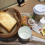 ANDERSEN Cafe - 朝のトーストセット