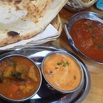 Asha - 手前Ｂセットのｶﾚｰ　奥ＡセットＣセットのｶﾚｰサイズ