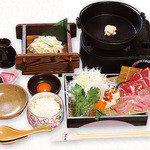 Kaisenresutoranshikian - 鶏すき鍋定食
