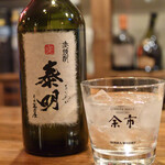 てんとう虫 - 麦焼酎  泰明   原酒  36度  