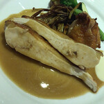 マッシュルーム - 媛っ子地鶏のロースト ガルムソース