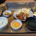 やよい軒 - 私の頼んだ、黒酢酢豚定食(税込890→860円)