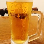 Menya Shiroboshi - 生ビール