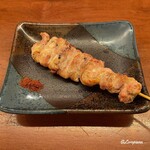 焼鳥 かなざわ - せせりには一味唐辛子