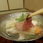 まつや旅館 - しゃぶしゃぶ♪