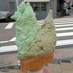 麻布ファブリカ - チョコミントとピスタチオ