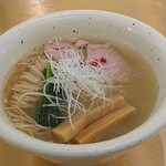 らぁ麺みかど - 貝だし清湯ラーメン(2022.08)