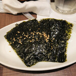 Chegoya - 韓国海苔は薄味めでした