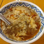 中国ラーメン 揚州商人 - スーラータンメン(刀削麺)。