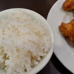 中華料理 食べ福 - ご飯（良い米使ってそう）