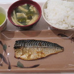 Kafeteria Rune - 鯖の塩焼きセット ３０４円