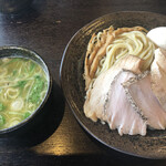 麺屋 京介 - 鶏白湯つけ麺　たまちゃトッピング