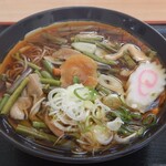 道の駅 甲斐大和 軽食コーナー - 山菜そば