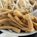 ラーメン もっけだの - アプリスクラッチC賞のメンマ