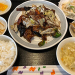 Taiwan Ryourishouryuu - 回鍋肉ランチ 700円。