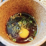 Teuchi Soba Raku An - 久しぶりの「うずらの卵」