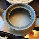 Teuchi Soba Raku An - 蕎麦湯