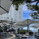 The veranda at The Beachhouse - 