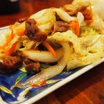 Ajia Shokudou Saigon - キャベツミックス(豚バラ&砂肝)炒め