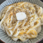 丸池製麺所 - カルピスバター釜玉うどん（かまあげ）（大）