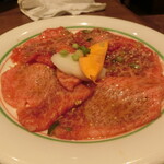 焼肉 鶯谷園 - 『特上ロース』 \1,200