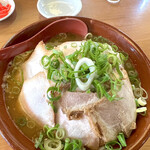 一楽ラーメン - 味噌チャーシューメン950円　上から