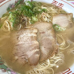 一楽ラーメン - ラーメン大盛り750円