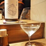 薪鳥新神戸 - 日本酒おまかせ 5種 3種目