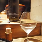 薪鳥新神戸 - 日本酒おまかせ 5種 5種目