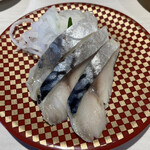 魚べい - 「ネタ盛り 〆さば」170円
