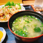 ふうりん - 味噌汁も絶品