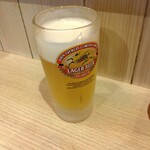 立呑み晩杯屋  - 写真撮る前に口付けちゃった