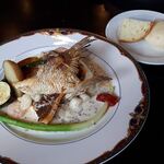 ステーキ・洋食のTANTO屋 - 鯛と魚介のポワレ　2022.8