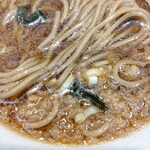 ガリレオ 八兵衛 - 天かすもワカメもお汁と合う