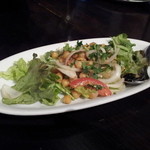 ダバ インディア - ひよこ豆と玉ねぎのサラダ