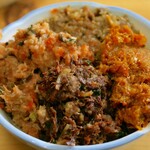 亀清 - 自家製フレーク4種